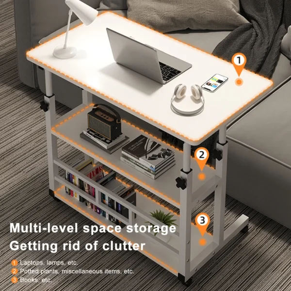 Multi-Layer Adjustable Computer Desk