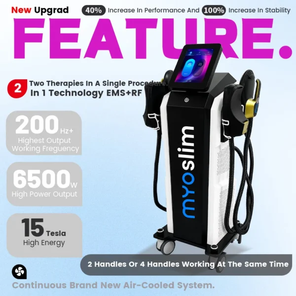 Pro 6500W EMS Body Sculpt Machine