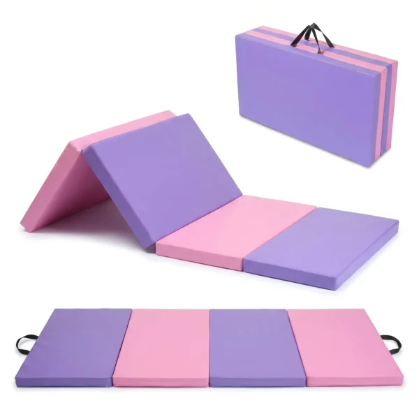 6x3 Ft Gymnastics Mat, 2'' Thick