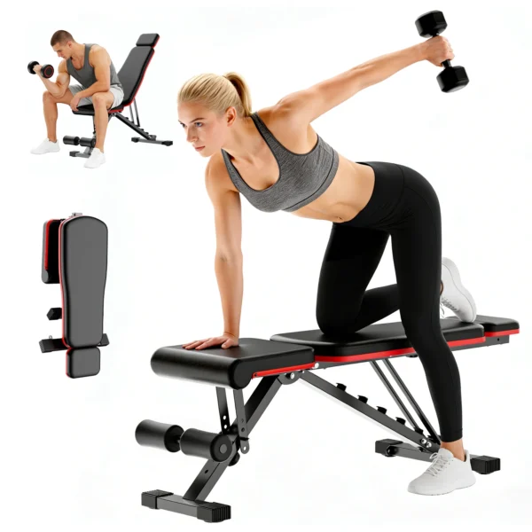 Multifunctional Foldable Dumbbell Bench
