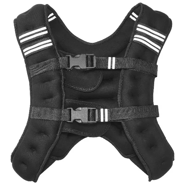 Weighted Vest, 12 lbs with Reflective Stripe
